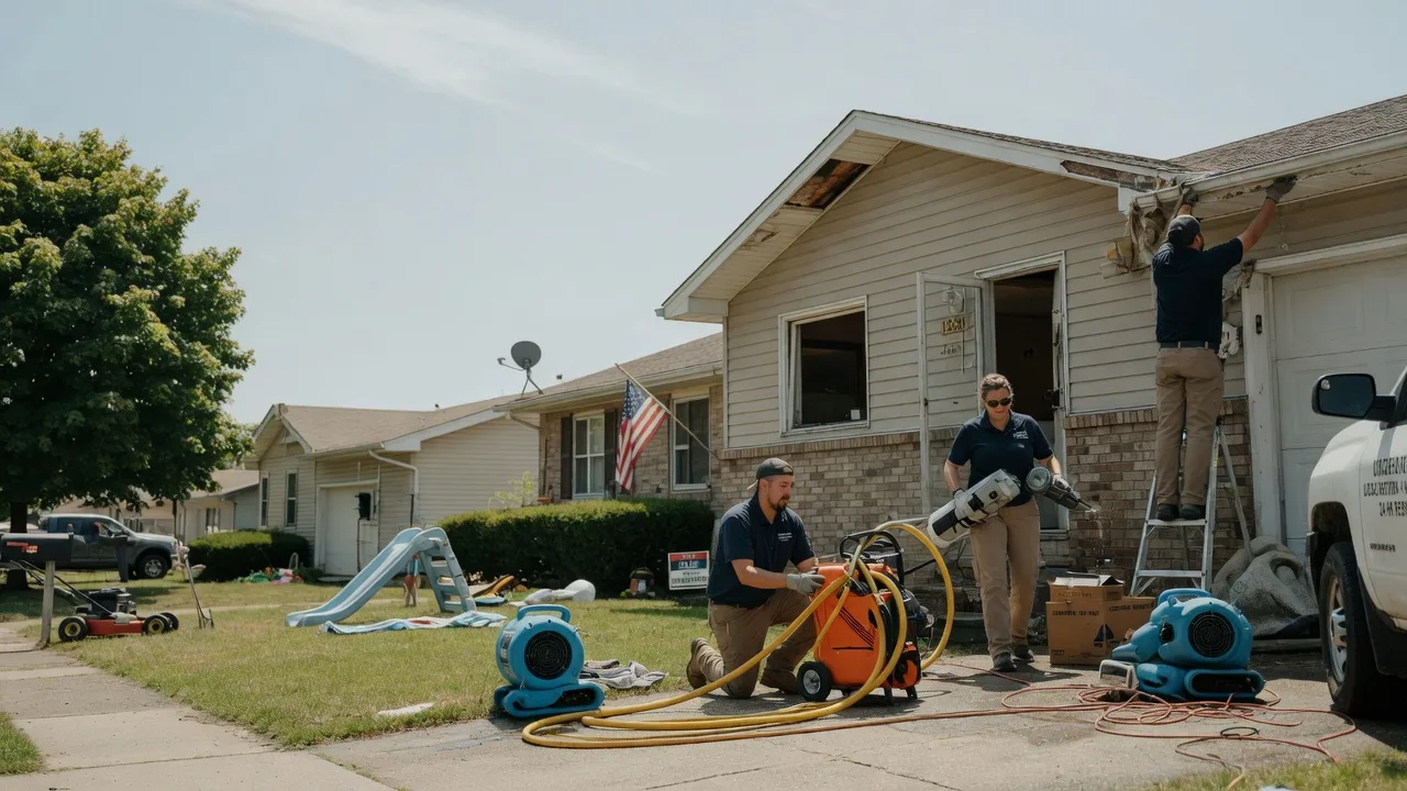 Water Damage Restoration in Treichlers, PA near me